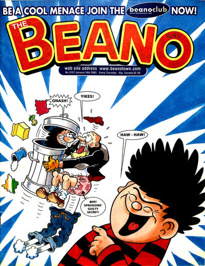 Cover for The Beano (D.C. Thomson, 1950 series) #3157