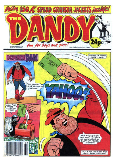 Cover for The Dandy (D.C. Thomson, 1950 series) #2542