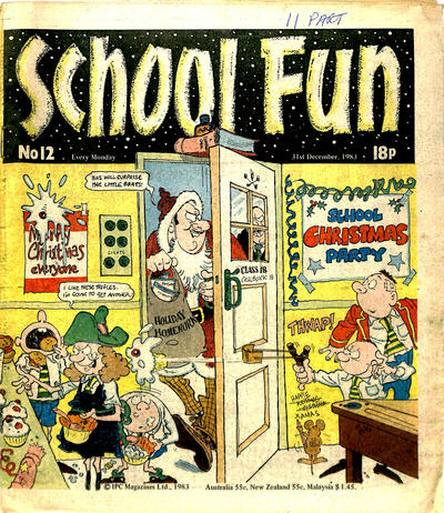 Cover for School Fun (IPC, 1983 series) #12