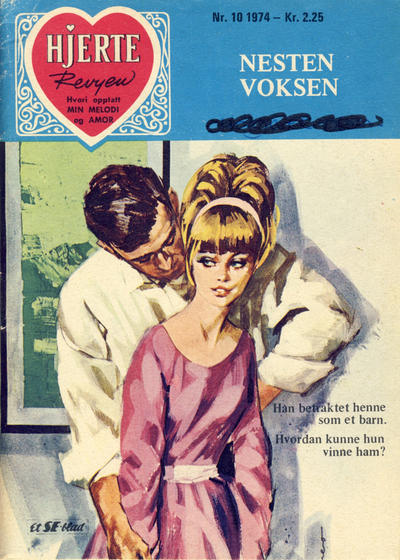 Cover for Hjerterevyen (Serieforlaget / Se-Bladene / Stabenfeldt, 1960 series) #10/1974