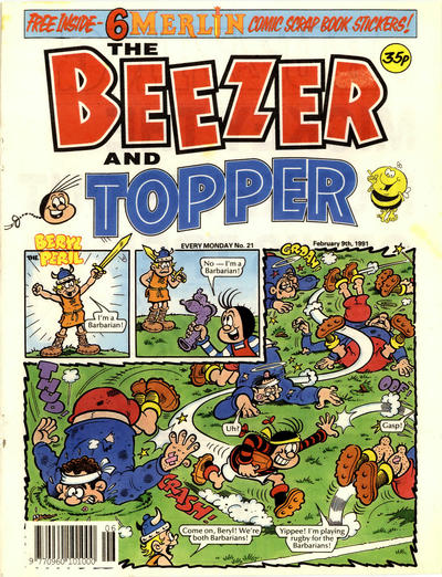 Cover for The Beezer and Topper (D.C. Thomson, 1990 series) #21