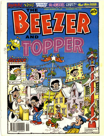 Cover for The Beezer and Topper (D.C. Thomson, 1990 series) #118