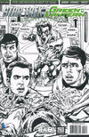 Cover Thumbnail for Star Trek / Green Lantern (2015 series) #1 [Cover RE -  BAM! Books-A-Million Exclusive Neal Adams Black and White Variant]