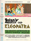 Cover for Asterix (Egmont Ehapa, 1968 series) #2 - Asterix und Kleopatra [2. Aufl. 1969]