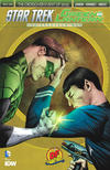 Cover Thumbnail for Star Trek / Green Lantern (2015 series) #1 [Cover RE - Dynamic Forces Jae Lee Variant]