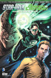 Cover Thumbnail for Star Trek / Green Lantern (2015 series) #1 [Cover RE - Four Color Grails Exclusive Angel Hernandez Variant]