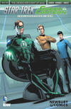 Cover Thumbnail for Star Trek / Green Lantern (2015 series) #1 [Cover RE - Newbury Comics Exclusive Angel Hernandez Variant]