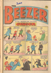 Cover Thumbnail for The Beezer (D.C. Thomson, 1956 series) #1410