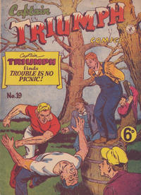 Cover Thumbnail for Captain Triumph Comics (K. G. Murray, 1947 series) #19