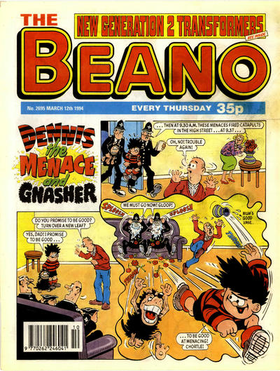 Cover for The Beano (D.C. Thomson, 1950 series) #2695