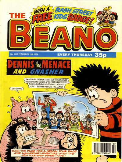 Cover for The Beano (D.C. Thomson, 1950 series) #2692