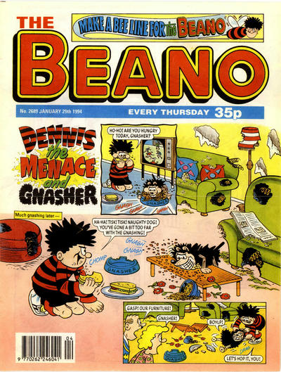 Cover for The Beano (D.C. Thomson, 1950 series) #2689