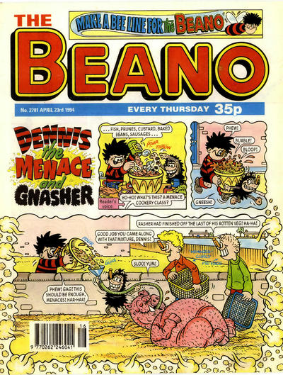 Cover for The Beano (D.C. Thomson, 1950 series) #2701