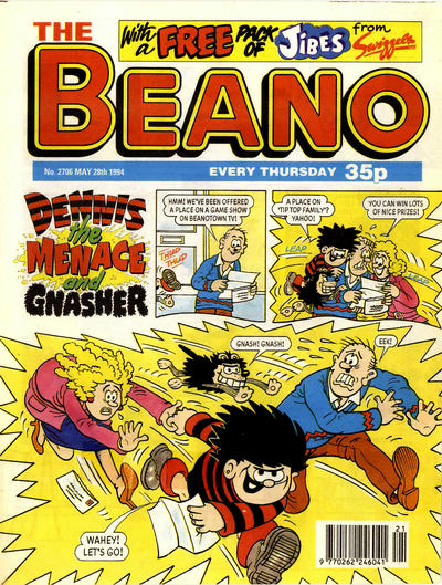 Cover for The Beano (D.C. Thomson, 1950 series) #2706