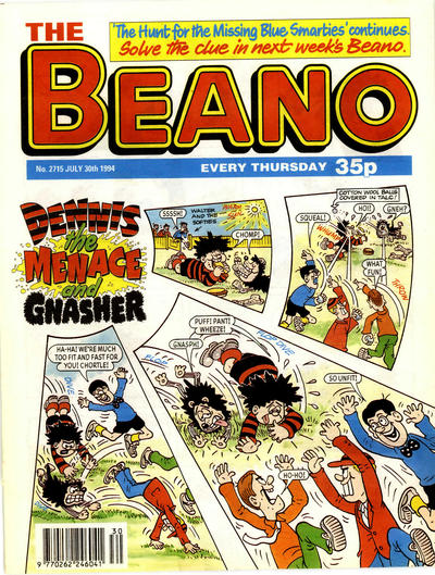 Cover for The Beano (D.C. Thomson, 1950 series) #2715