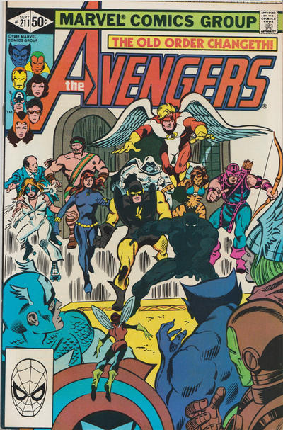 Cover for The Avengers (Marvel, 1963 series) #211 [Direct]