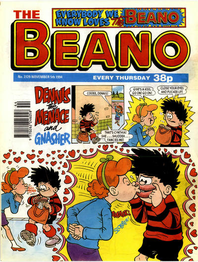 Cover for The Beano (D.C. Thomson, 1950 series) #2729