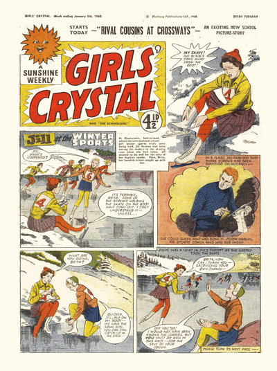 Cover for Girls' Crystal (Amalgamated Press, 1953 series) #1264