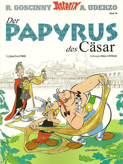 Cover for Asterix (Egmont Ehapa, 1968 series) #36 - Der Papyrus des Cäsar