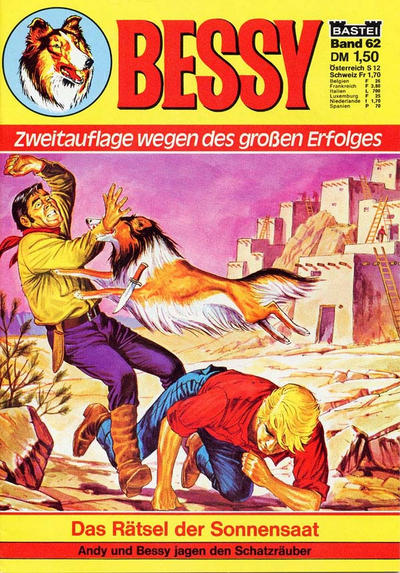 Cover for Bessy (Bastei Verlag, 1976 series) #62
