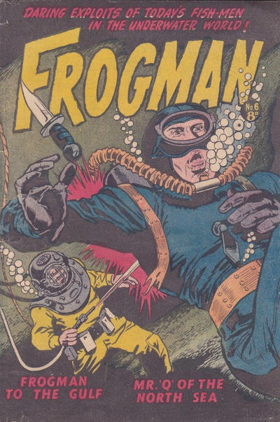 Cover for Frogman (Horwitz, 1953 ? series) #6