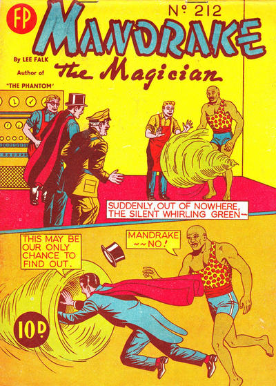Cover for Mandrake the Magician (Feature Productions, 1950 ? series) #212