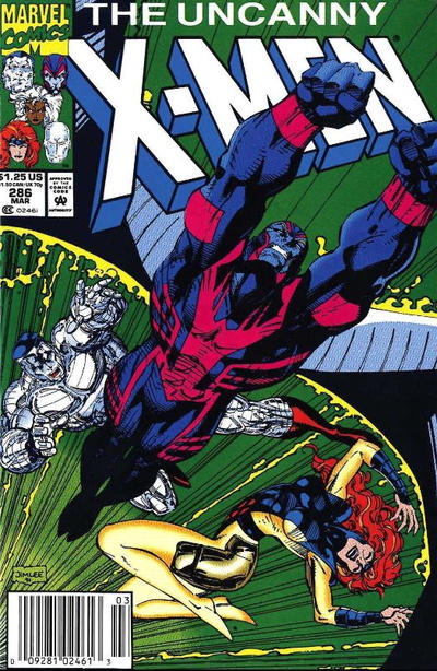 Cover for The Uncanny X-Men (Marvel, 1981 series) #286 [Newsstand]