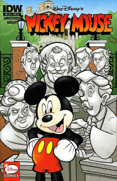 Cover for Mickey Mouse (IDW, 2015 series) #5 / 314 [Retailer Incentive Variant]