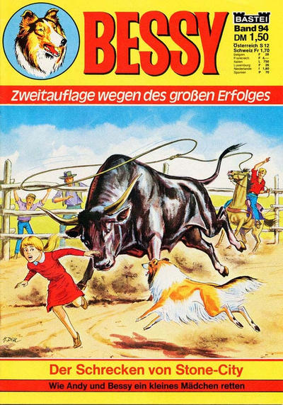 Cover for Bessy (Bastei Verlag, 1976 series) #94