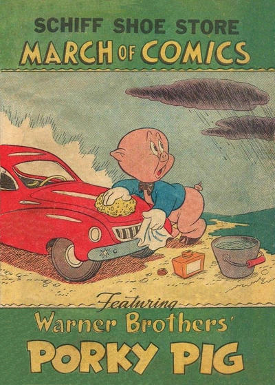 Cover for Boys' and Girls' March of Comics (Western, 1946 series) #42 [Schiff Shoe Store]