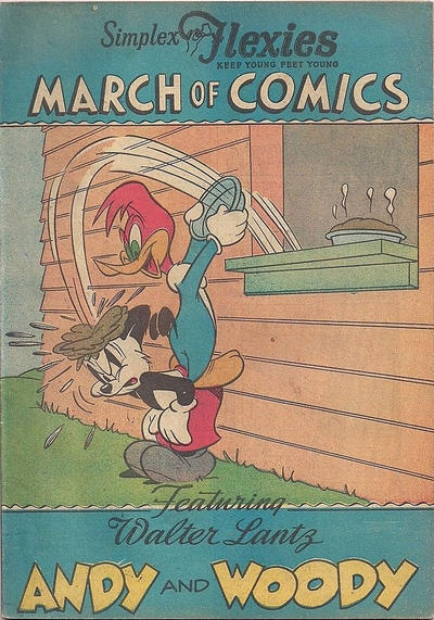 Cover for Boys' and Girls' March of Comics (Western, 1946 series) #55 [Simplex Flexies Variant]