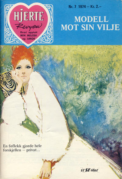 Cover for Hjerterevyen (Serieforlaget / Se-Bladene / Stabenfeldt, 1960 series) #7/1974