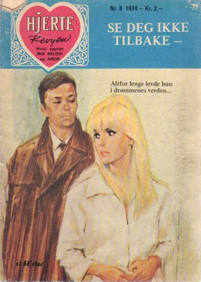 Cover for Hjerterevyen (Serieforlaget / Se-Bladene / Stabenfeldt, 1960 series) #6/1974