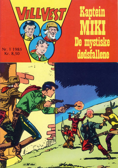 Cover for Vill Vest (Serieforlaget / Se-Bladene / Stabenfeldt, 1953 series) #1/1985