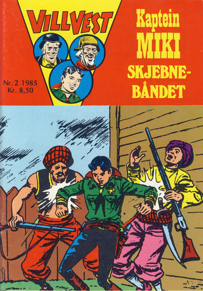Cover for Vill Vest (Serieforlaget / Se-Bladene / Stabenfeldt, 1953 series) #2/1985
