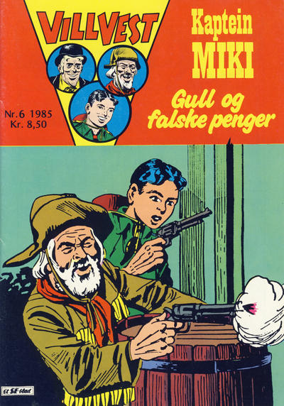 Cover for Vill Vest (Serieforlaget / Se-Bladene / Stabenfeldt, 1953 series) #6/1985