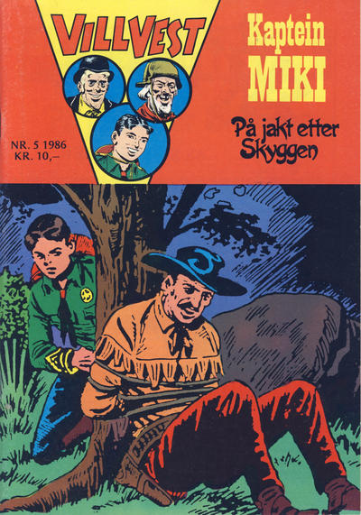 Cover for Vill Vest (Serieforlaget / Se-Bladene / Stabenfeldt, 1953 series) #5/1986