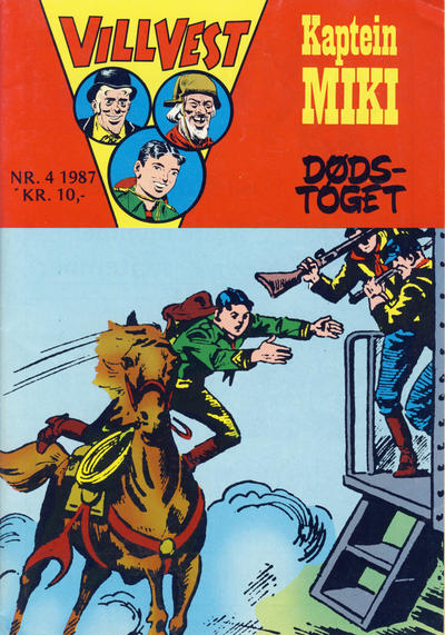 Cover for Vill Vest (Serieforlaget / Se-Bladene / Stabenfeldt, 1953 series) #4/1987