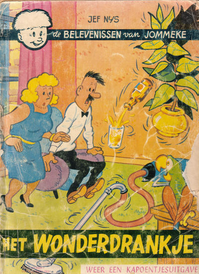 Cover for Jommeke (Het Volk, 1959 series) #22 - Het wonderdrankje