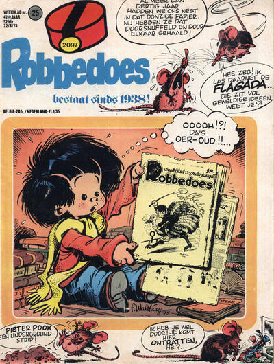 Cover for Robbedoes (Dupuis, 1938 series) #2097