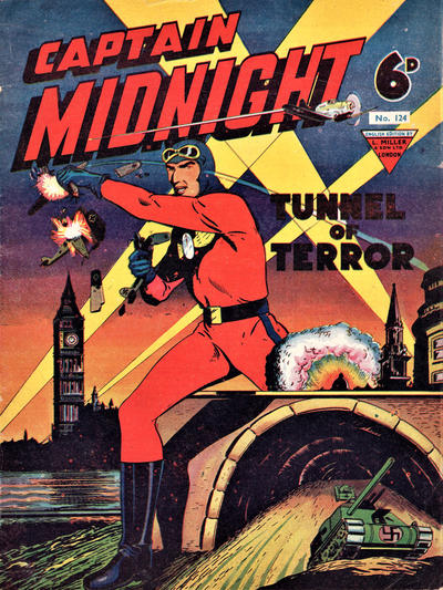 Cover for Captain Midnight (L. Miller & Son, 1950 series) #124