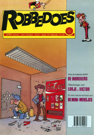 Cover for Robbedoes (Dupuis, 1938 series) #2753