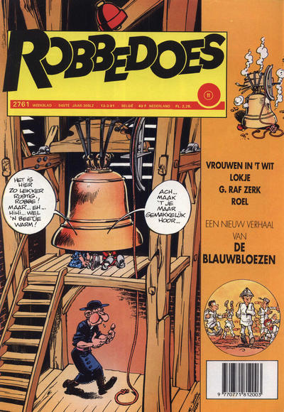 Cover for Robbedoes (Dupuis, 1938 series) #2761