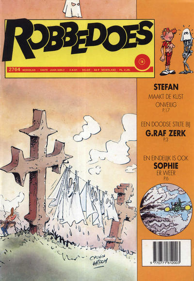 Cover for Robbedoes (Dupuis, 1938 series) #2764