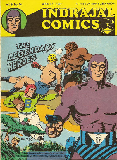 Cover for Indrajal Comics (Bennett, Coleman & Co., 1964 series) #v24#14