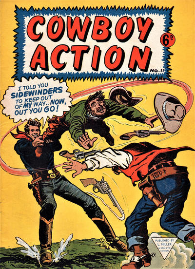 Cover for Cowboy Action (L. Miller & Son, 1956 series) #11