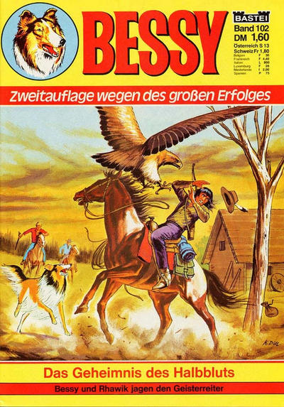 Cover for Bessy (Bastei Verlag, 1976 series) #102