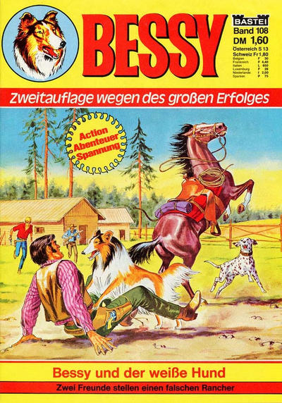 Cover for Bessy (Bastei Verlag, 1976 series) #108