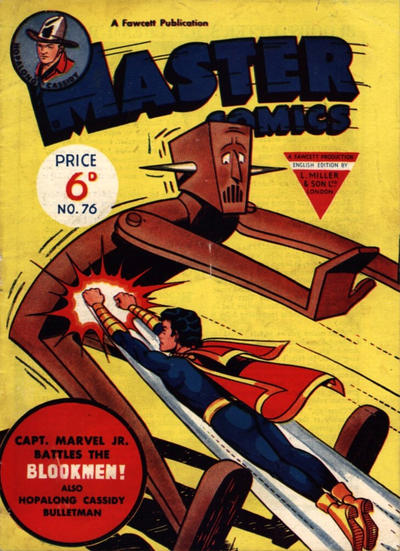Cover for Master Comics (L. Miller & Son, 1950 series) #76