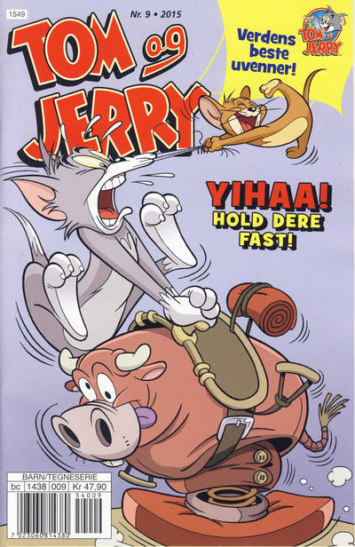 Cover for Tom og Jerry (Hjemmet / Egmont, 2010 series) #9/2015